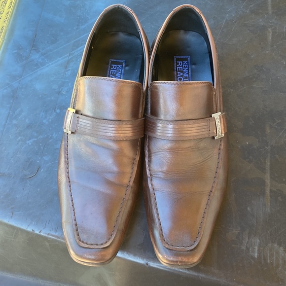 kenneth Cole Tux Tile Le Brown size 7M - Picture 3 of 10